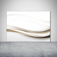 Tulup Kitchen Glass Splashback 100x70 Waves abstraction