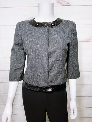 Veste En Cuir Worthington - Taille Petite (S), Très Bon État Occasion