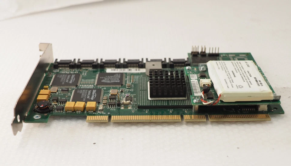 LSI Logic STSW42500785 C61794-001 Raid Controller  w/ SER502, BAT-NIMH-3.6-03 - Image 2 of 4