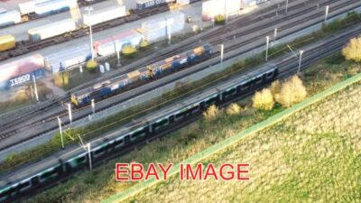 FOTO DIRFT SOUTH YARD MIT DRS 66S NACH ABGESCHOBENEM ZUG 66 441 UND