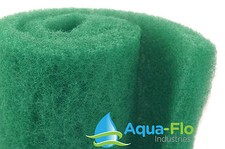 2" x 20" x 36" Green Bulk Roll Filter Media for Koi Pond Filters Skimmers