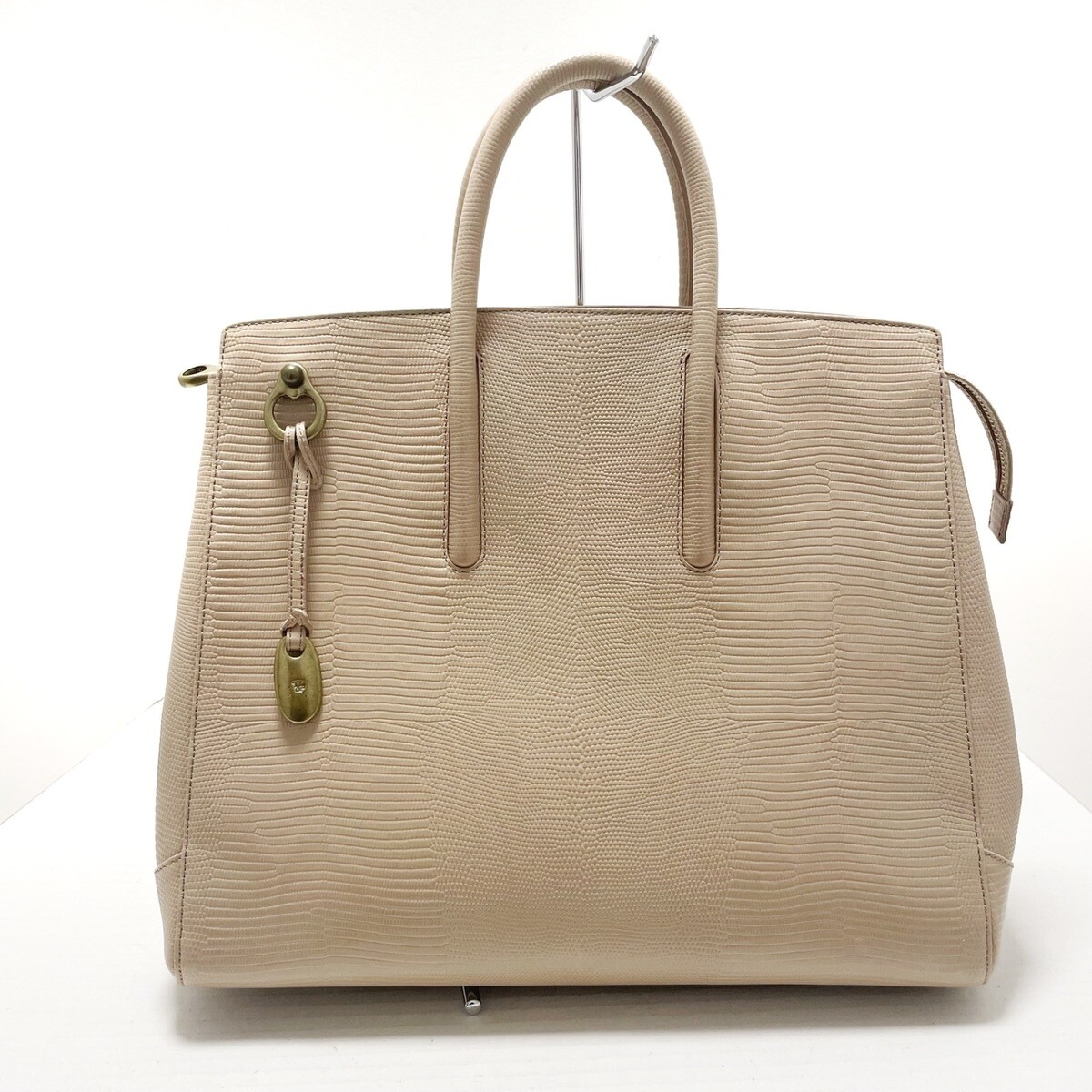 Auth TOFF&LOADSTONE Jolie - Pink Beige Leather Handbag | eBay