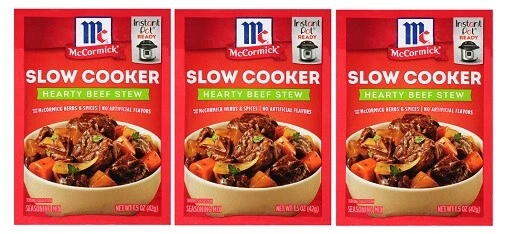 Mccormick beef stew deals