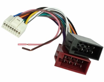 Aerzetix Adattatore convertitore cavo di collegamento per autoradio con spina ISO