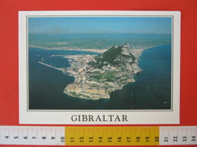 L.1 GIBRALTAR GIBRALTAR 2003 LA RICCA SOUTH EAST VIEW AERIAL TO ITALY