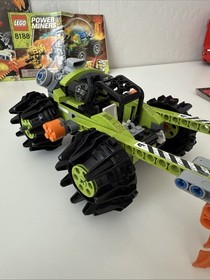LEGO Power Miners: Claw Digger (8959) and (8188) with Instructions Incomplete