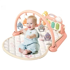 Baby Gyms Play Mats Musical Activity Center Baby Piano Gym Mat Tummy Time
