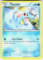 Totodile 15/119 XY - Phantom Forces Common