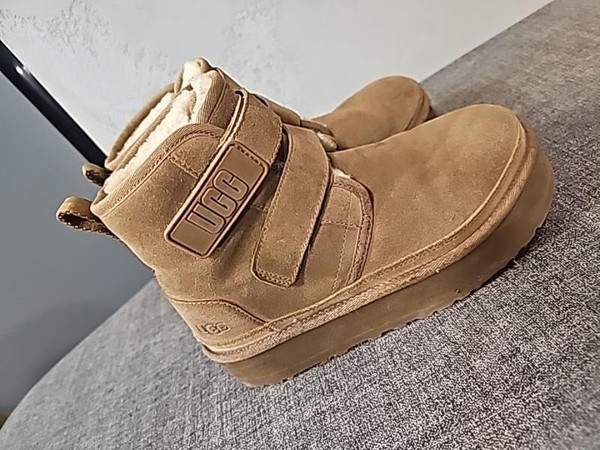 Women UGG Boots Brown Suede 36 #O11V