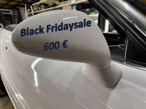 RS2 mirror exterior mirror complete set Audi 80 S2 B4 convertible coupe