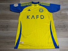 Adidas Al Nassr Cristiano Ronaldo 7 24/25 Home Soccer Jersey Youth Size 176