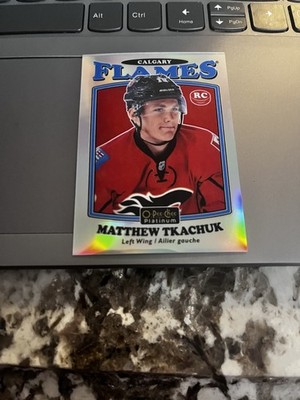 2016-17 O-Pee-Chee Platinum Retro Rainbow Matthew Tkachuk #R-86 Rookie RC