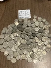 Large lot of more than 260 Buffalo Nickels