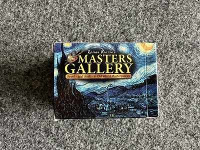 Reiner Knizia's Masters Gallery card game, complete, excellent condition