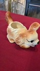 VINTAGE 1950's CALIFORNIA POTTERY HAND PAINTED CERAMIC COCKER SPANIEL PLANTER — photo 2