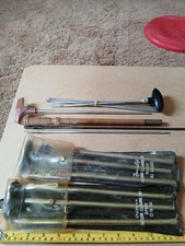 Lot of 3 Set Gun Cleaning Rods & Misc.Pieces - Used