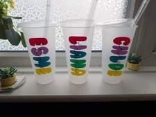 Custom Name Tumblers with Straw - Personalized Cups - Gift for Any Occasion