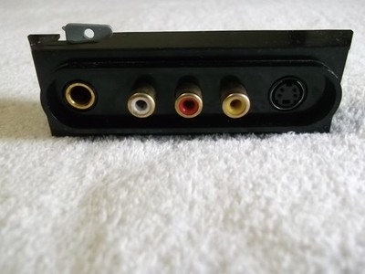 NAD T743 AV RECEIVER - Video 6 Input  / Headphones Out Panel - Audio Part