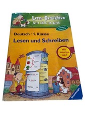 Ravensburger Lern-Detektive Deutsch 1. Klasse Lesen Schreiben Übungsbuch