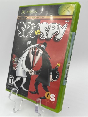 Spy vs. Spy (Microsoft Xbox, 2005) CIB Complete -  **CLEAN!!**