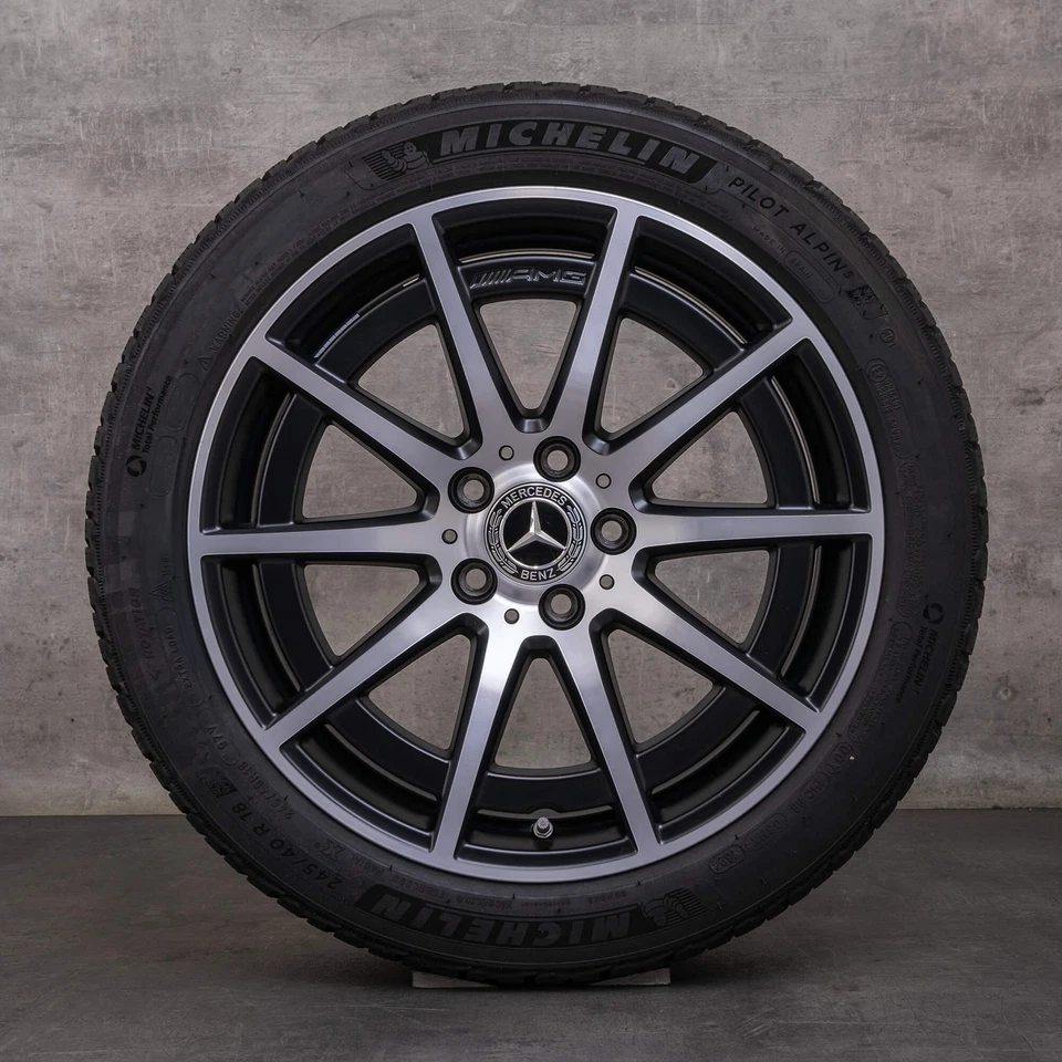 Mercedes A-Klasse A45 CLA 45 AMG Winterräder 18 Zoll W177 V177 C118 X118 - Bild 3 von 4