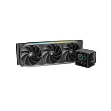 Proteus 360 Liquid CPU Cooler: 360mm AIO LCD CPU Cooler with Customizable 3.4...