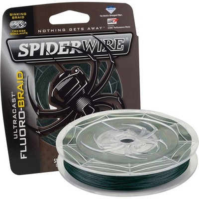 Spiderwire Ultracast Fluoro Braid Moss Green 274m 10lb 0.20mm