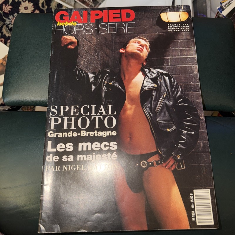 GAI PIED Hebdo Hors-Serie Male Gay Interest Men Photo Magazine French