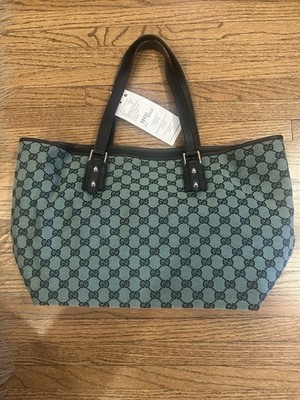 Gucci GG Logo Tote Bag Women with Dust Bag & Certificate of Authenticity