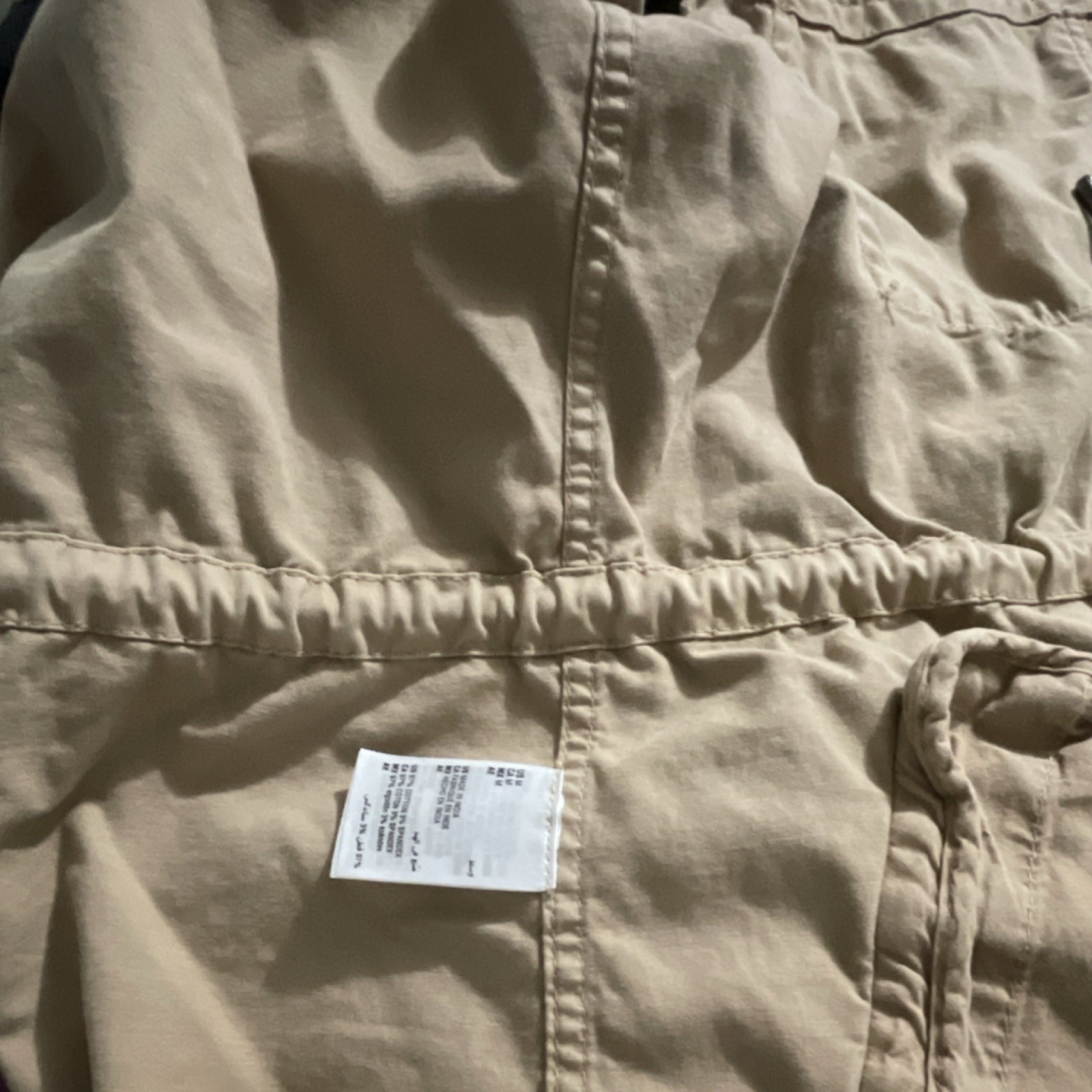 Style & Co Beige Mid-Length Basic Utility Jacket … - image 8