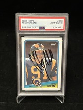 Kevin Greene Signed 1988 Topps Rookie Card Autograph PSA Slab HOF RC Steelers
