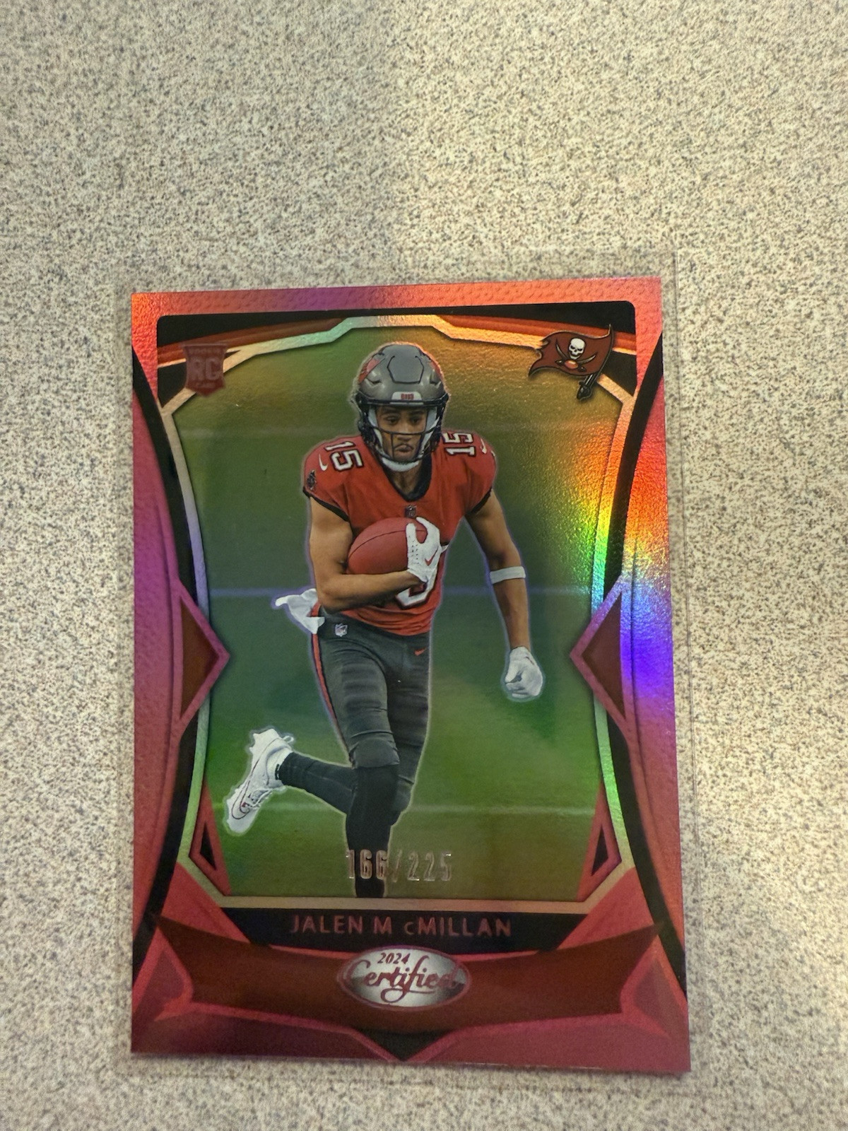 2024 Panini Certified - Rookies Mirror #167 Jalen McMillan /350 (RC)