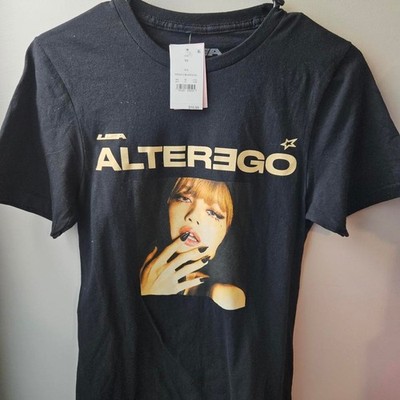 Black Lisa graphic tshirt Alterego sz xsmall