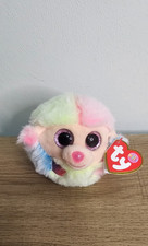 TY Puffies - RAINBOW the Poodle (4 inch) - New Stuffed Toy