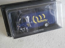 FOURGON MINIATURE MERCEDES BENZ 609 D RALLYE ASSISTANCE SUBARU TEAM 1/43