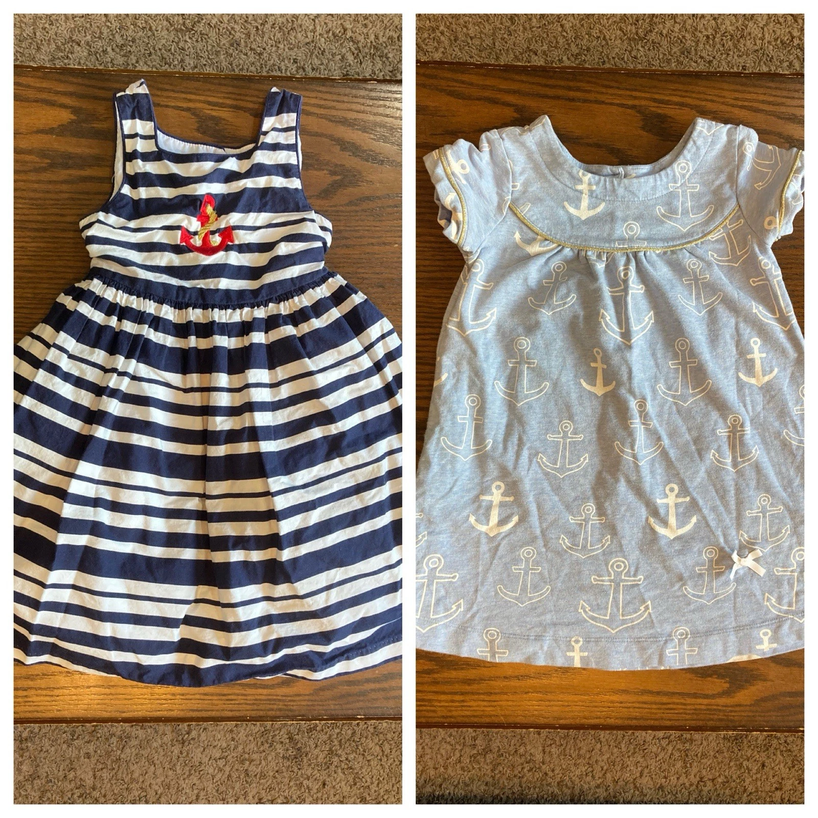 READ Girls Size 5 Cruise Vacation Formal Dress Clothing Lot Anchors Nautical