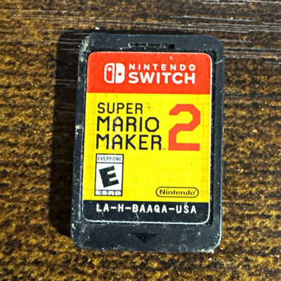 Nintendo Super Mario Maker 2 Nintendo Switch Game Card, E Rated, NTSC-U/C