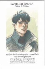 JUILLARD Léna SEXY Very RARE CARD JOLIE jeune fille Pin Up ex libris RARE👄