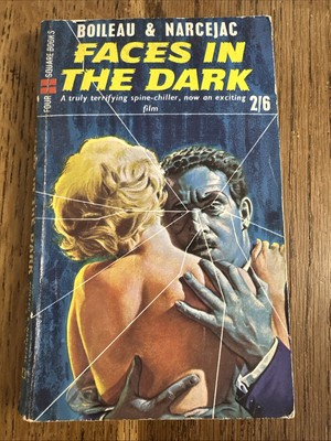 Faces in the Dark von Boileau & Narcejac 1960 UK Four Square PB 1st Vintage