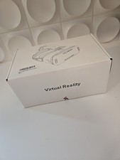 Virtual Reality Headset, White  Black