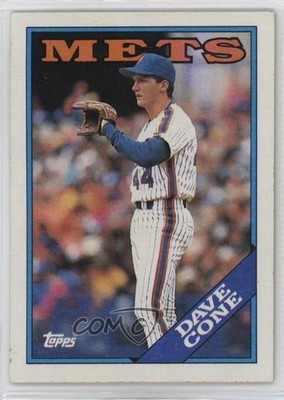 1988 Topps David Cone Dave Cone #181 1e6l