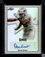 2020 LEAF METAL US ARMY BOWL HOLO /50 AUTO DEVIN GRANT COLORADO