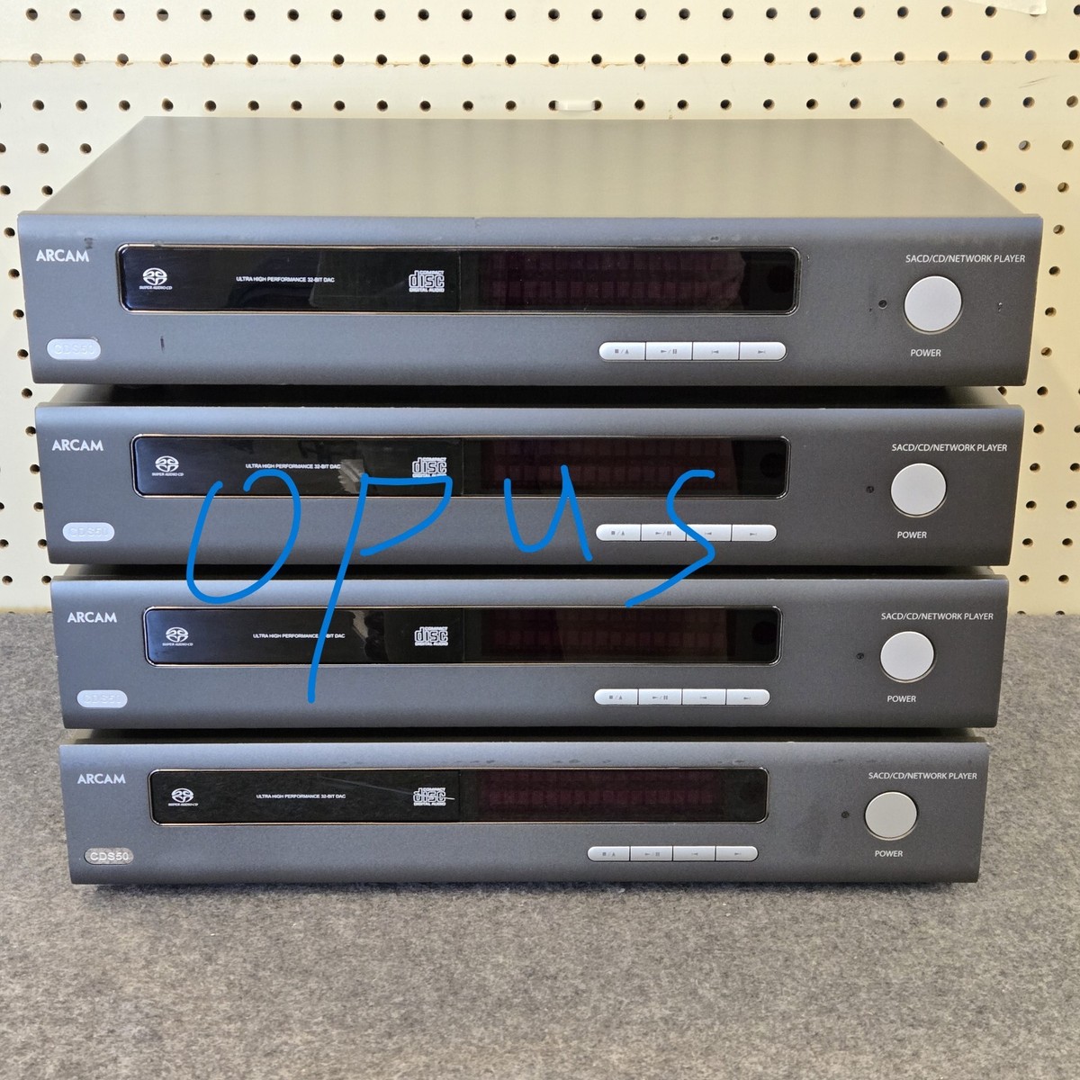 【中古】［CD］Amic Amat Arcam CDS50 CD/SACD Player/Network Streamer, Gray(Used with OEM