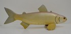 Uncommon FRED BERGMAN YELLOW SHINER DECOY 8-3/4" Ice Fishing Spearing Darkhouse  — photo 2