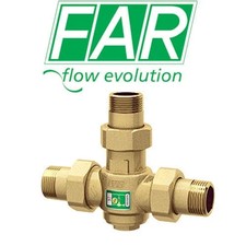 Valvola anticondensa per generatori di calore a combustibile solido FAR 3966 55°