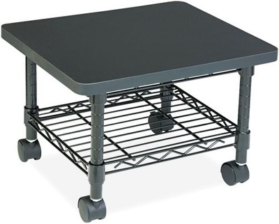 Safco 5206BL Printer Stand 19''W x 16''D Steel Black