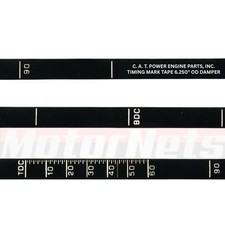 Timing Tape For Chevrolet Engines W 6.250 Harmonic Balancer Chevy Sbc 350 5pc