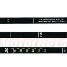 Timing Tape for Chevrolet Engines w/ 6.250" Harmonic Balancer Chevy SBC 350 5pc