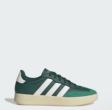 adidas Barreda Men  s Green/White Low Top Lace-Up Sneakers JR1320 12m
