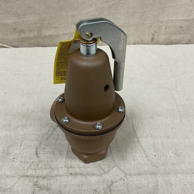 WATTS 11/4 740 Safety Relief Valve 1 1/4'' x 1 1/2'' Iron 75psi